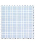 Cobalt Twin Checks, Light Blue classic business shirt
