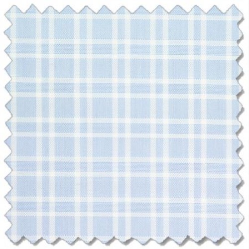 Cobalt Twin Checks, Light Blue