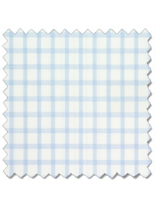 Cobalt Checks, Light Blue