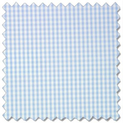 Bog Dale Mini Gingham, Sky Blue