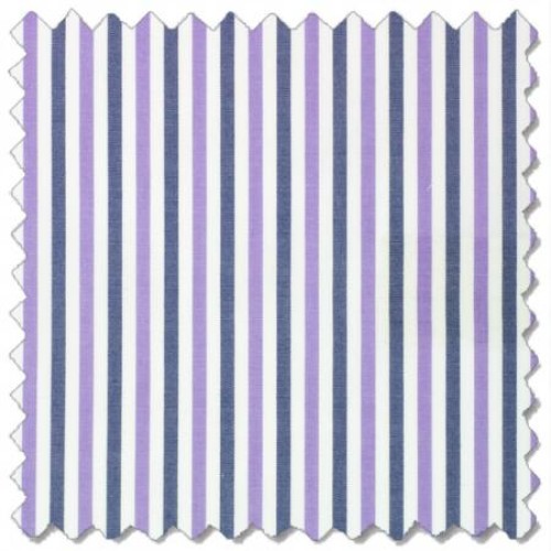 East Rail Alternating Stripes, Indigo & Lilac