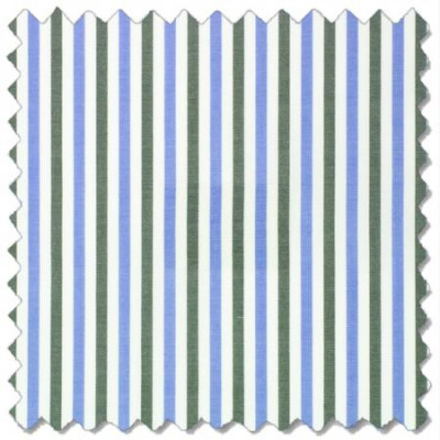 East Rail Alternating Stripes, Blue & Black