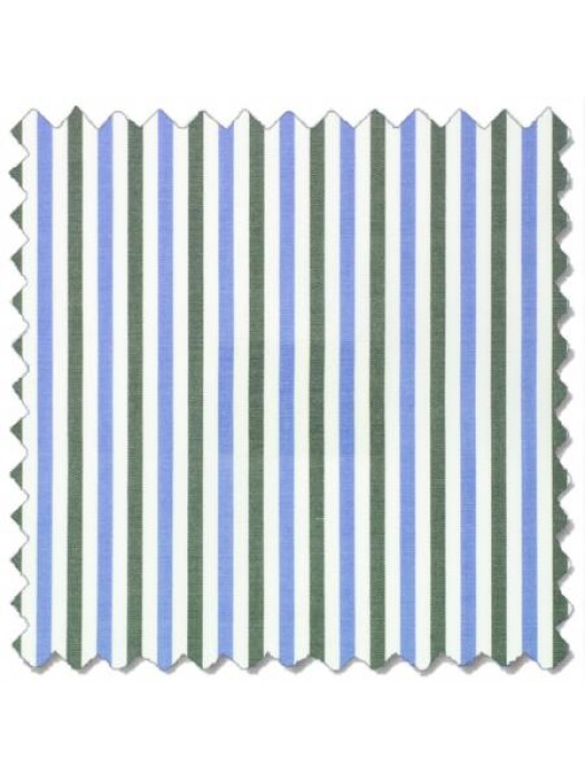 East Rail Alternating Stripes, Blue & Black