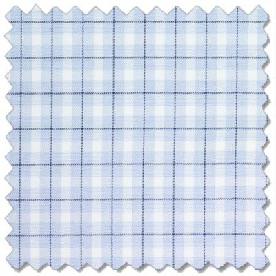 Sky Windowpane Gingham