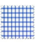 Bog Pass Checks, Royal Blue classic business shirt