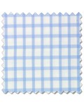 Bog Pass Checks, Sky Blue classic business shirt