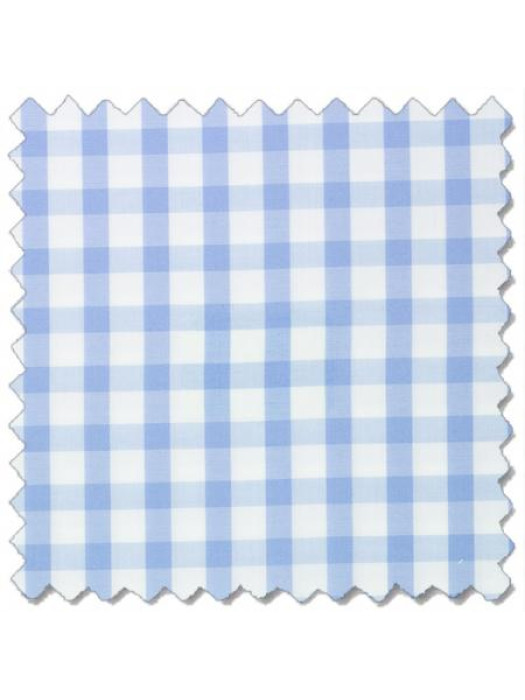 Bay Boulevard Gingham, SkyBlue