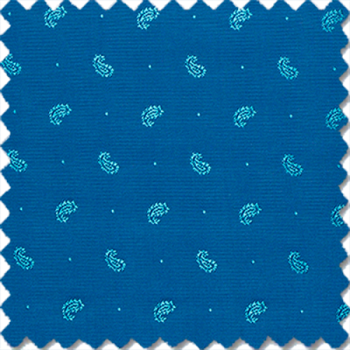 Azure Micro-Paisley