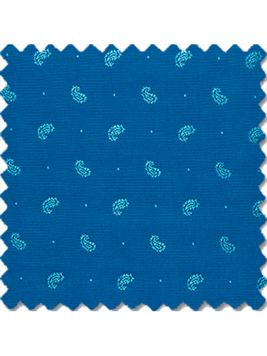 Azure Micro-Paisley