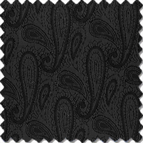 Jacquard Paisley, Black