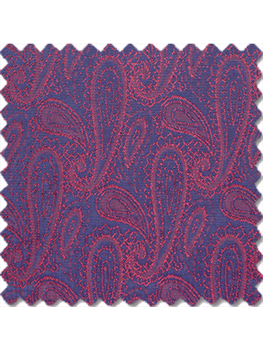 Amethyst Plum Scroll Jacquard