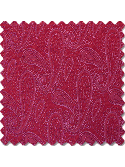 Fuchsia Berry Scroll Jacquard