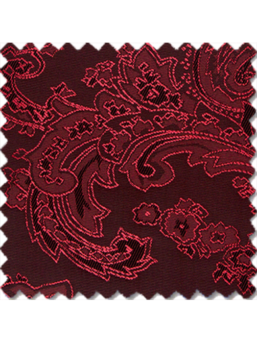 Crimson Royale Jacquard