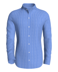 Apodaca, Azure Multi-Track Stripe classic business shirt