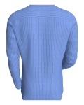 Apodaca, Azure Multi-Track Stripe classic business shirt