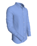 Mischief, Sky Blue Micro-Grid classic business shirt