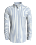 Cobalt Stripes, Blue classic business shirt