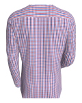 Xico, Blue /Red Multicolor Gingham checks classic business shirt