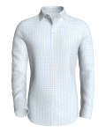 Cobalt Checks, Light Blue classic business shirt