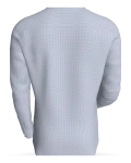 OSLO - Kvadraturen Sky Check (White Base)-(#92) classic business shirt