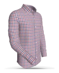 Briskeby Dusty Rose &amp; Blue classic business shirt