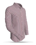 Majorstuen Midnight Claret classic business shirt