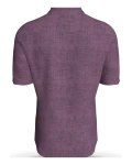 Dublin, linen Purple classic business shirt