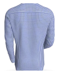 Bay Boulevard Gingham, Royal Blue classic business shirt