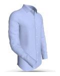Alley Chevron, Storm Blue Herringbone classic business shirt