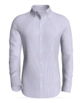 Akerselva, Periwinkle Pinstripe classic business shirt
