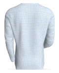 Bog Pass Checks, Sky Blue classic business shirt