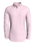 Bog Dale Mini Gingham,  Pink classic business shirt