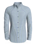 Box Bay Saybrook,Royal &amp; Black classic business shirt