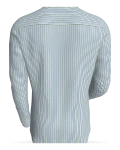 East Rail Alternating Stripes, Blue &amp; Black classic business shirt