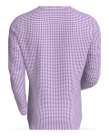 Youngstorget Gingham, Lavender classic business shirt