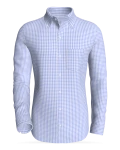 Youngstorget Gingham, Periwinkle classic business shirt