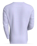 Lerma, Lavender &amp; Azure Check classic business shirt