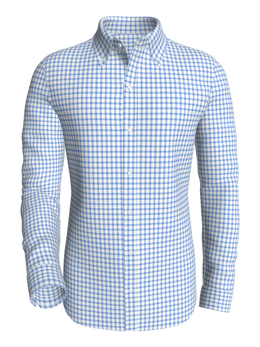 Oslo - Stortorget Cornflower (#100) classic business shirt