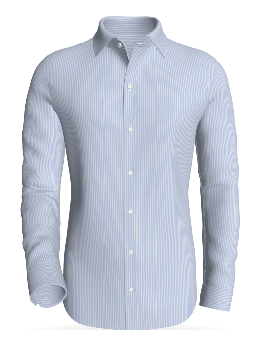 OSLO - Parkveien Mist Stripe- (#82) classic business shirt