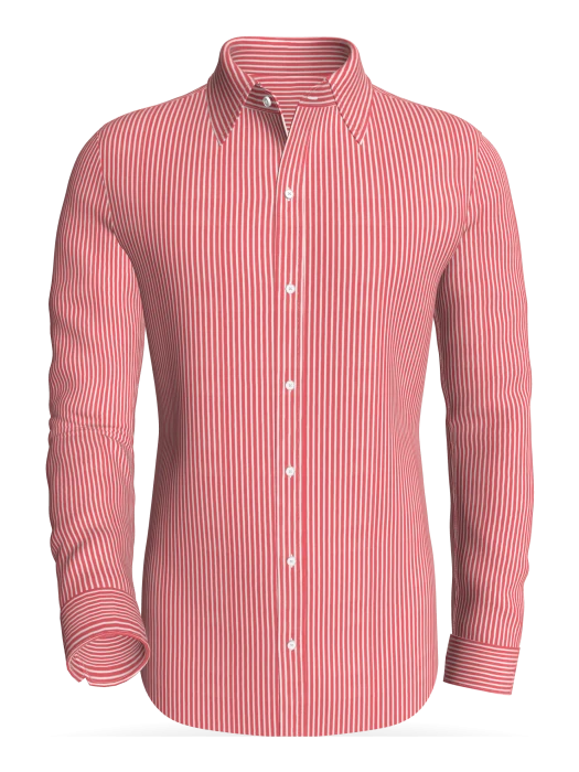 OSLO - Parkveien Sunset Stripe- (#87) classic business shirt