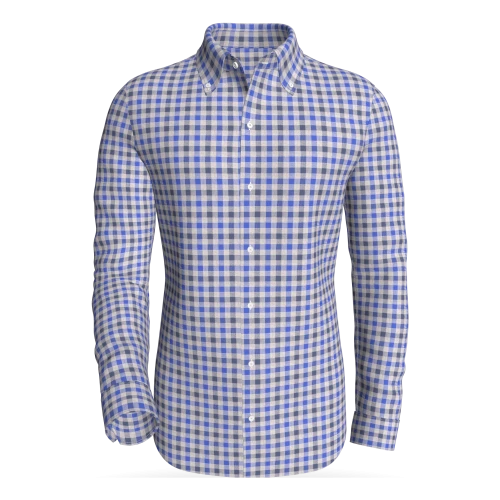 Briskeby Blue &amp; Slate classic business shirt