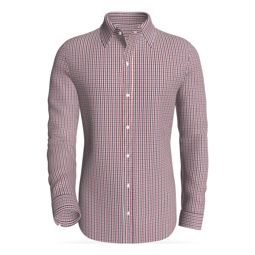 Majorstuen Midnight Claret classic business shirt