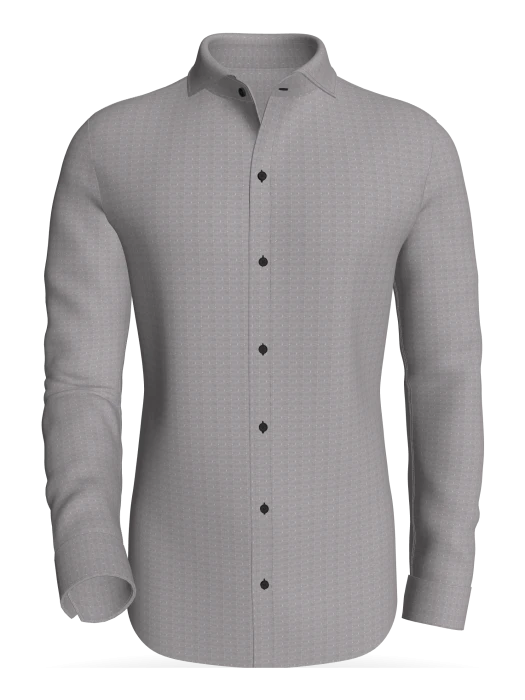 Fossveien, Grey classic business shirt