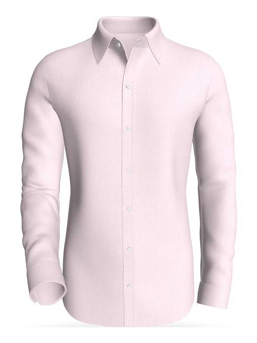 Akerselva, Blush Pinstripe classic business shirt