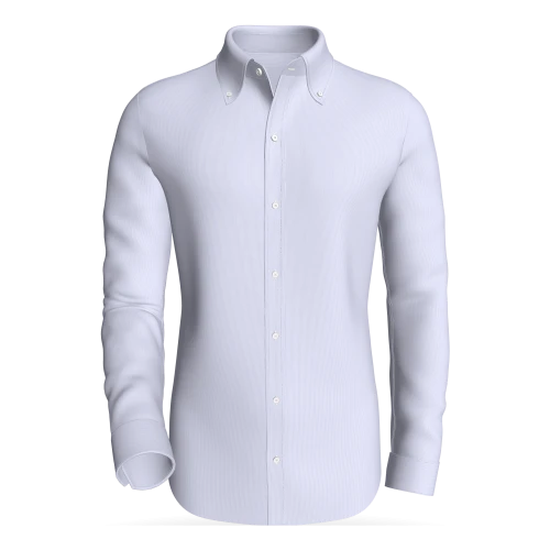 Akerselva,Ice Blue Pinstripe classic business shirt