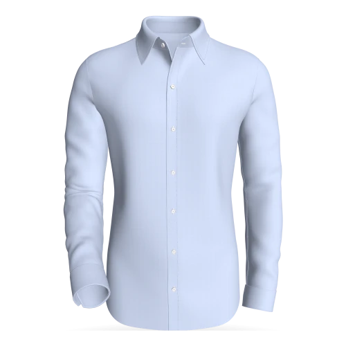 Alley Chevron, Cloudless Herringbone classic business shirt