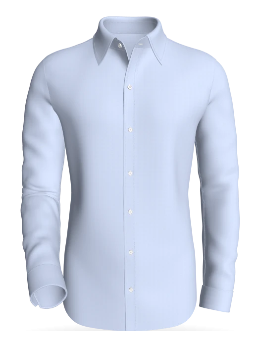 Alley Chevron, Cloudless Herringbone classic business shirt