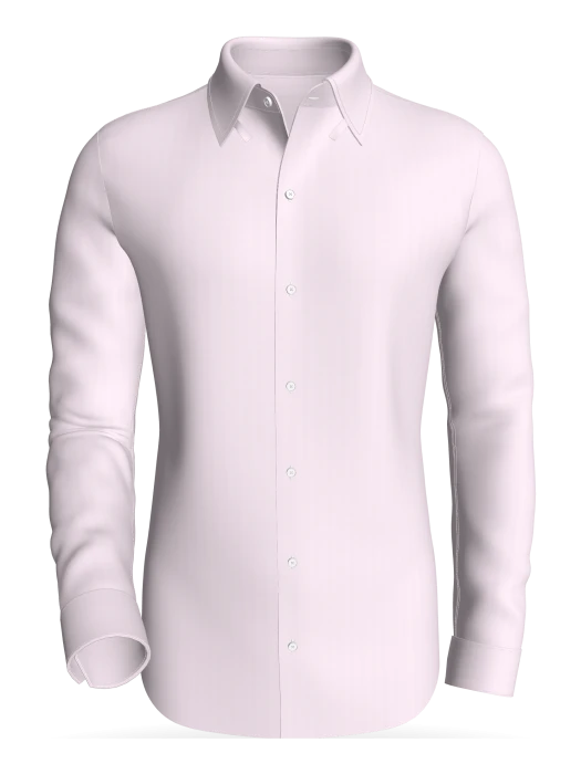 Alley Chevron, Blush Herringbone classic business shirt