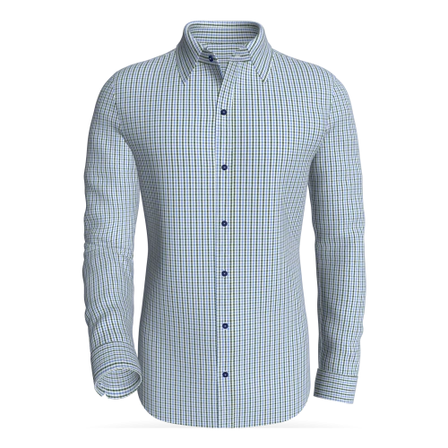 Box Bay Saybrook,Royal &amp; Black classic business shirt