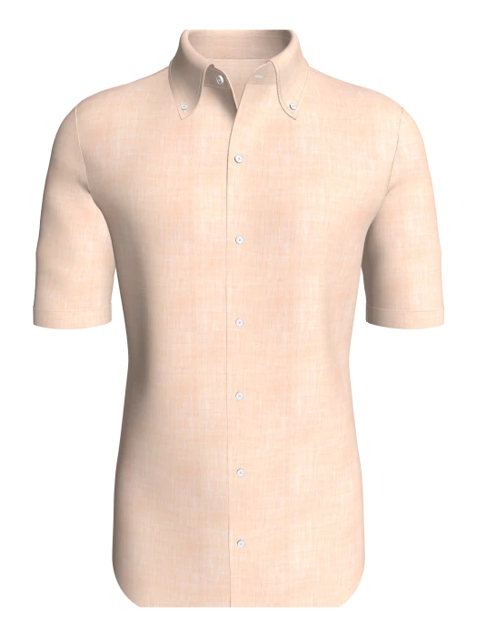 Creamsicle Linen classic business shirt